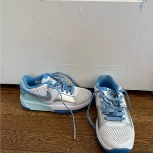 Nike Kids' Blue and White Sneakers